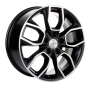 Легковой диск Khomen Wheels KHW1713 7x17 5x114,3 ET45 67,1 Black-FP