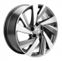 Легковой диск Khomen Wheels KHW1801 7,5x18 5x114,3 ET50 66,1 Gray-FP